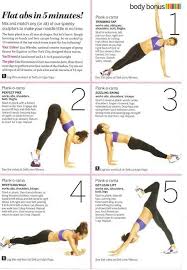 Flatter Abs In 5 Minutes Self Fitness Motivation Abs Workout Exercise