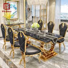 A pioneer in introducing the latest trends to the market, pan emirates home furnishings houses designs sourced from across the globe, including. Furniture Table For Dinner Dubai Gold Rectangle Luxury 8 Seater Marble Dinning Set Table Buy Dinning Set Table 8 Seats Dining Table Furniture Table For Dinner Product On Alibaba Com