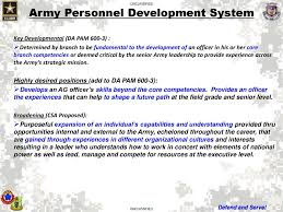 Proponency Leader Development Division Informational