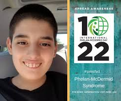 October 22 (TODAY) is Phelan-McDermid Syndrome Awareness Day #PMSAD!  CureSHANK is amplifying the voices of real families caring for loved ones  with PMS, a severely disabling neuro-developmental disorder. Watch, share,  and follow