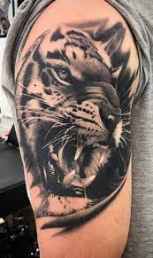 120 Tatuagens de Tigre Incríveis! [Masculinas e Femininas] | TopTatuagens | Tatuagem de tigre, Olhos de tigre tatuagem, Desenho de tatuagem de tigre