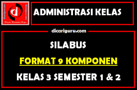 Maybe you would like to learn more about one of these? Download Silabus Terbaru Revisi 2020 Kelas 3 Format 9 Komponen Dicariguru Com