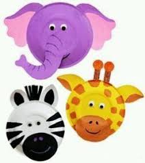 Cocuklarinizla Birlikte Eglenmek Ister Misiniz Kids Crafts Kagit Tabaklar Hayvan