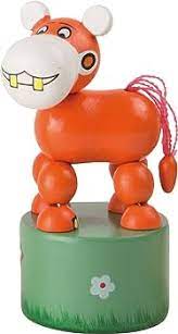 7924 Animali a pressione "Africa" small foot, set di figure in legno, sei  diverse figure di animali in legno, a partire da 3 anni : Amazon.it: Giochi  e giocattoli
