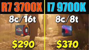 The 2.9 ghz intel core i7 10700 against the 3.6 ghz amd ryzen 7 3700x. Ryzen 7 3700x Vs I7 9700k Test In 8 Games Youtube