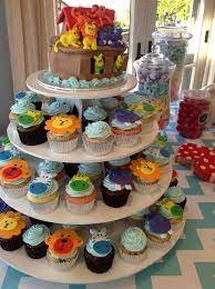Plumeria Cake Studio Noah S Ark Baby Shower Cake Cupcakes Noahs Ark Baby Shower Noahs Ark Cake Baby Shower Cakes