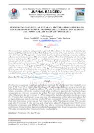 Check spelling or type a new query. Pdf Peningkatan Hasil Belajar Siswa Pada Materi Jaring Jaring Balok Dan Kubus Dengan Pendekatan Contextual Teaching And Learning Ctl Siswa Kelas Iv Sdn 05 Air Tawar Barat