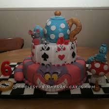 Vintage alice in wonderland this vintage alice in wonderland cake was made for twins turning 5 this weekend and was inspired from the. Coolest Homemade