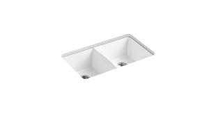 Buy undermount kitchen sinks at decorplanet.com. Deerfield Undermount Kitchen Sink W Five Faucet Holes K 5873 5u Kohler Kohler