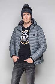 Retour facile et gratuit, paiements sécurisés et livraison en 48h ! Doudoune Courte A Capuche Pour Homme Sunshine W18644 Deeluxe