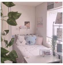 The flower and the couch . Image About Kpop In Bts Room Decor By Lyn Aesthetic Room Decor Kpop Aestheticroomdecorkpop Army Room Decor Minimalist Room Room Inspiration Bedroom