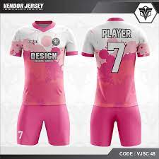 Selain pasti akan mengundang perhatian tentunya juga membuat mereka yang. Desain Baju Futsal Warna Pink Putih Tampil Lebih Trendy Vendor Jersey