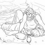 There was a storm approaching. Drawing Prophet Elijah Coloring Pages Coloring Sun