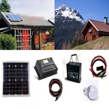 Knallt im sommer die sonne länger auf eines dieser gebäude, wird es innen ungemütlich heiß und stickig. Solaranlage 1 Fur Gartenhaus Berghutte Inselanlage