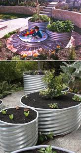 Top 19 Cool Ideas To Create A Round Garden Bed With Recycled Things In 2020 Garden Beds Vegetable Garden Raised Beds Building A Raised Garden