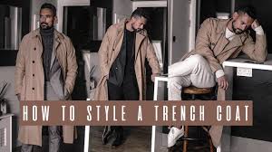 Trench coats are classic for a reason! How To Wear A Camel Coat 5 Ways Men S Style Fashion Lookbook Youtube