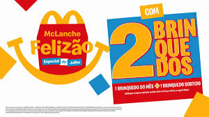 McLanche Felizão: McDonald’s anuncia ação com brinquedos em dobro