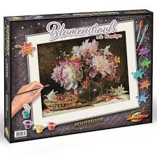 Choose your flowers paint by numbers in our online store for the best price. Premium Paint By Numbers A Bunch Of Flowers And Cherries Craftyarts Co Uk