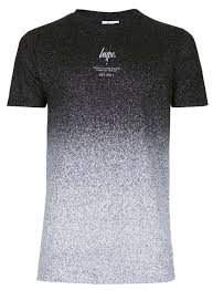 Hype Black Speckle Fade T Shirt Men S T Shirts Vests Clothing Topman T Shirt Mens Tshirts T Shirt Vest