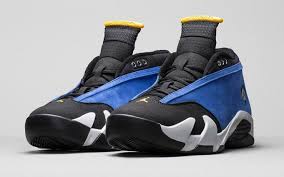 Black White Jordan 14 Air Jordan 14 Retro Low Varsity Royal Varsity Royal Varsity Maize Black White Air Jordans Jordans Jordan 14