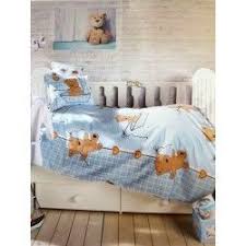 Soley Bebek Nevresim Takimi Teddy Mavi Nevresim Takimi Nevresim Takimlari Nevresim