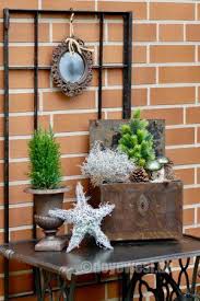 Winterdeko Im Aussenbereich Winterdekorationen Winterdeko Und Weihnachtsdekoration Garten