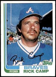 Rick Camp #637 1982 Topps