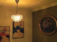 Lustre en Cristal de Verre & Prisme de Kinkeldey, 1960s