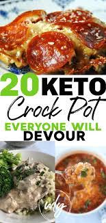 20 Keto Crockpot Recipes Keto Recipes Easy Keto Recipes Dinner Crockpot Soup Recipes