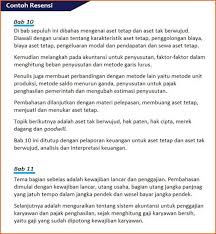 Contoh Resensi Buku Novel Film Dan Cerpen Fiksi