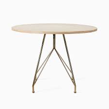 Small narrow wood dining table. Jules Drop Leaf Expandable Dining Table