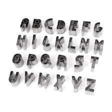 Check spelling or type a new query. Unique Bargains 26pcs Letters Shape Fondant Cake Decorating Mold Mould Cookies Cutter Tools Walmart Canada