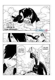 Dia akhirnya bertemu teman ayahnya sasuke, dan memintanya untuk menjadi … muridnya !? Komik Boruto Chapter 53 Bahasa Indonesia Bacakomik