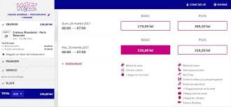 Pasagerii fără îmbarcare prioritară au permisiunea de a aduce la bordul aeronavei un singur bagaj de mână. Craiova Paris Beauvais With Wizz Air From 26 March To 2017