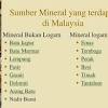 Emas digali di kawasan daratan seperti di kelantan dan johor. 1