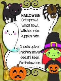 A Simple Halloween Poem Freebie Halloween Poems Easy Halloween Halloween