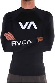 Rvca Mens Collections Va Rashguard Latest Clothes For Men Mens Gym Fashion Mens Outfits