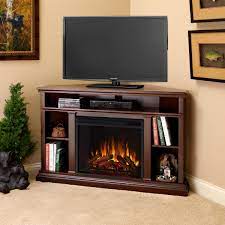 Electric is not only cheaper, it can also be installed in apartments or homes in place of wood stoves. 50 75 Churchill Espresso Entertainment Center Corner Electric Fireplace