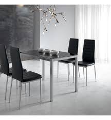 Die tischbeine sind verchromte beine. Tisch Silvia 110 X 70 X 75 Cm Schwarz Und Grau Couchtische Und Esstische Tische Pondecor Wohnen