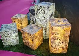 It can be curved, moulded or drilled into complex translucent panel designs and shapes. Faux Onyx Stone Led Backlight Panel Max Illumination