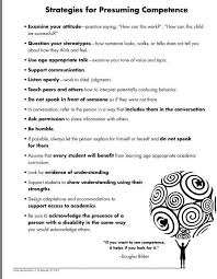 Presume Competence Competence Competence Quote School Psychology