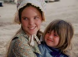 Mary With Her Younger Sister Carrie Little House On The Prairie 3 Little House Sister Carrie House Book