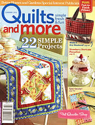 GIVEAWAY!!! What's the Buzz? in QUILTS AND MORE (Summer 2012)