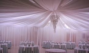 Vigens Party Rentals Tent Rentals Los Angeles Drapery And Wedding Tent Decorations Ceiling Draping Ceiling Decor