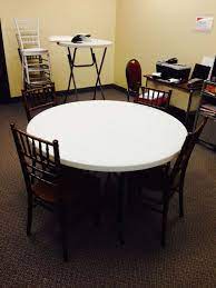 If the question was to find the number of ways of making six people sit on six chairs, the answer would have been 6 so the number of ways 6 people can be seated around a round table becomes 1x5x4x3x2x1=120. How Many Chiavari Chairs Fit At A 48 Round Table National Event Supply