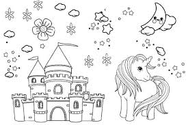 Castle on cliffs coloring page. 12 Best Free Printable Castle Coloring Pages For Kids And Adults