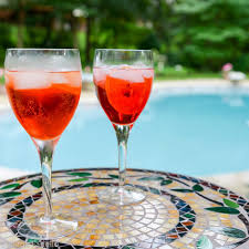 Tale Of Two Spritzes Aperol Spritz And Campari Spritz Memorie Di Angelina Recipe Aperol Spritz Campari Campari Cocktails