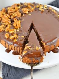 Walnusskuchen Mit Schokoladenglasur Ich Muss Backen Walnusskuchen Kuchen Und Torten Kuchen Und Torten Rezepte