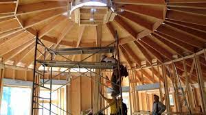 Built with the highest quality, designed to connect you with the world around you. Mandala Homes Prefab Assembly 2350 Faceted Round Home Youtube