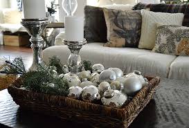Creative centerpieces, napkin rings and decor ideas to make your table. Coffee Table Christmas Decor Ideas Novocom Top